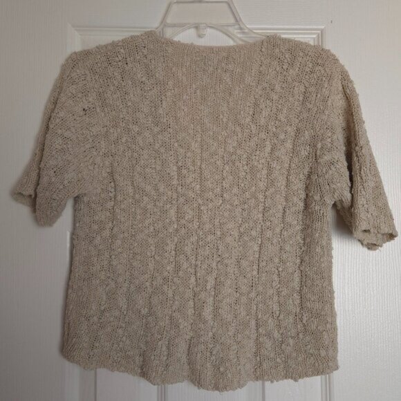CIN CIN Knit Short‑Sleeve Sweater - Size 2 - Picture 3 of 8
